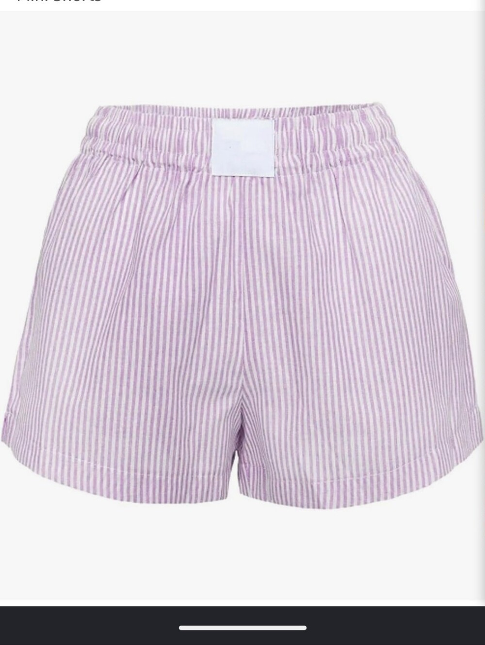 NWOT Micro Boxer - Women's Elastic Waist Shorts